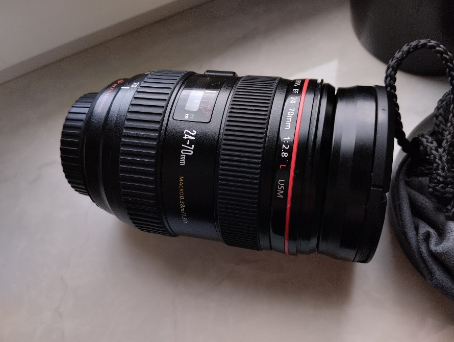 Обєктив Canon EF 24-70mm f/2.8L USM + Чохол, Бленда Львів - зображення 6