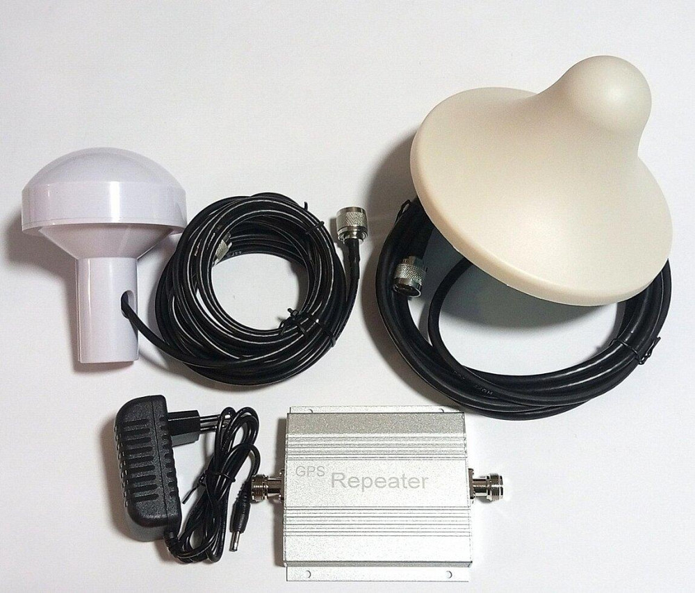 GPS репитер усилитель 1575MHz 54dB 20dBm с антеннами, GPS L1, BeiDou B1 B2, Galileo E1, QZSS L1, IRN Дніпро - зображення 4