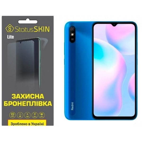 Поліуретанова плівка StatusSKIN Lite на екран Xiaomi Redmi 9A Глянцева (Код товару:26238) Харьков - изображение 2