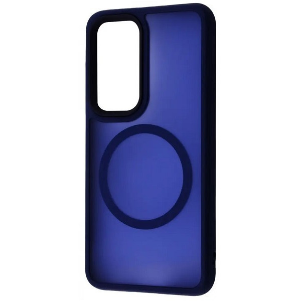 Чохол WAVE Matte Insane with Magnetic Ring для Samsung S24 S921/S25 S931 Midnight Blue Харьков - изображение 1