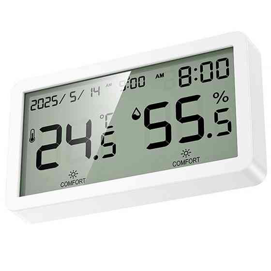 Электронный термогигрометр + часы Hoco HX42 Indoor Херсон