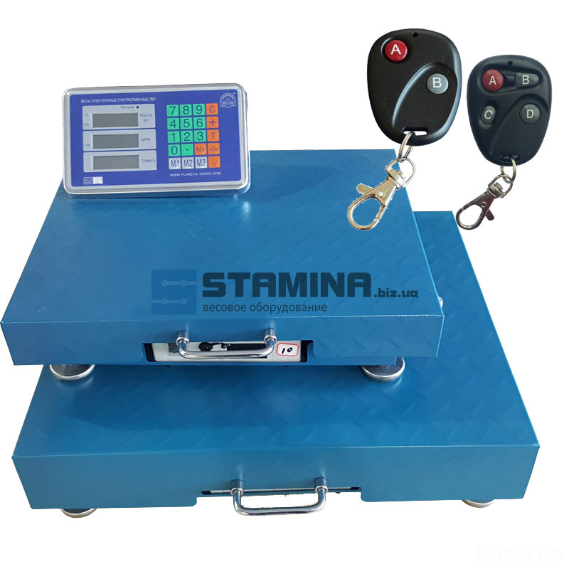 Беспроводные товарные весы с пультом Херсон - зображення 1