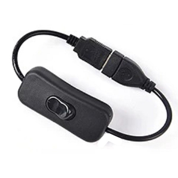 DM USB кабель Woopower Male to Female Switch 28 см Black (Код товару:29436) Харьков - изображение 2