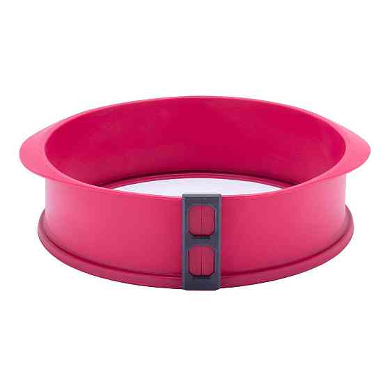 Форма силіконова кругла 26*7см зі скляним дном Kamille 7757 Київ