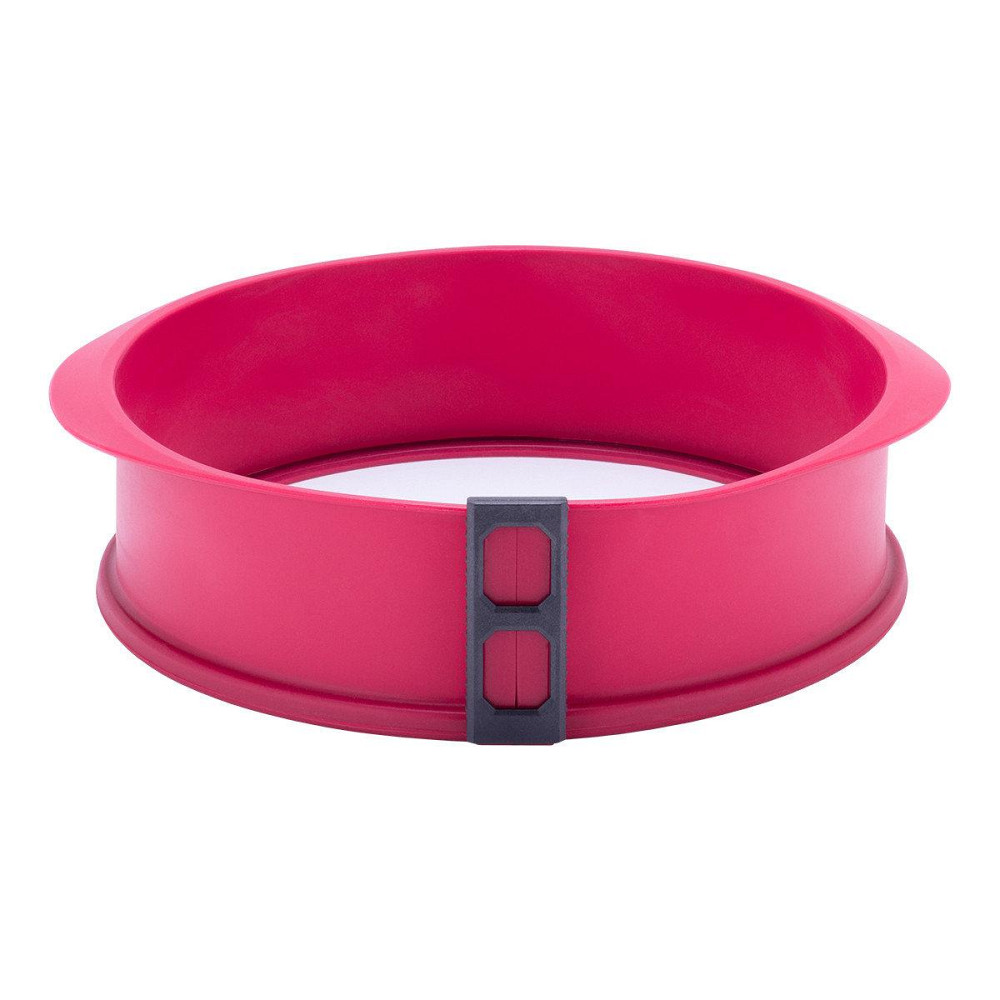 Форма силіконова кругла 26*7см зі скляним дном Kamille 7757 Київ - зображення 1