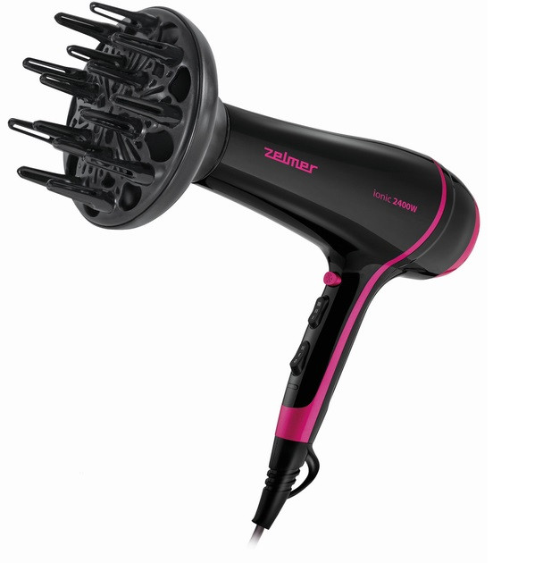 Фен Zelmer ZHD8360 2400 Вт черный Київ - зображення 4