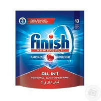 Таблетки для посудомоечных машин Finish All in 80 шт/уп. Київ - зображення 1