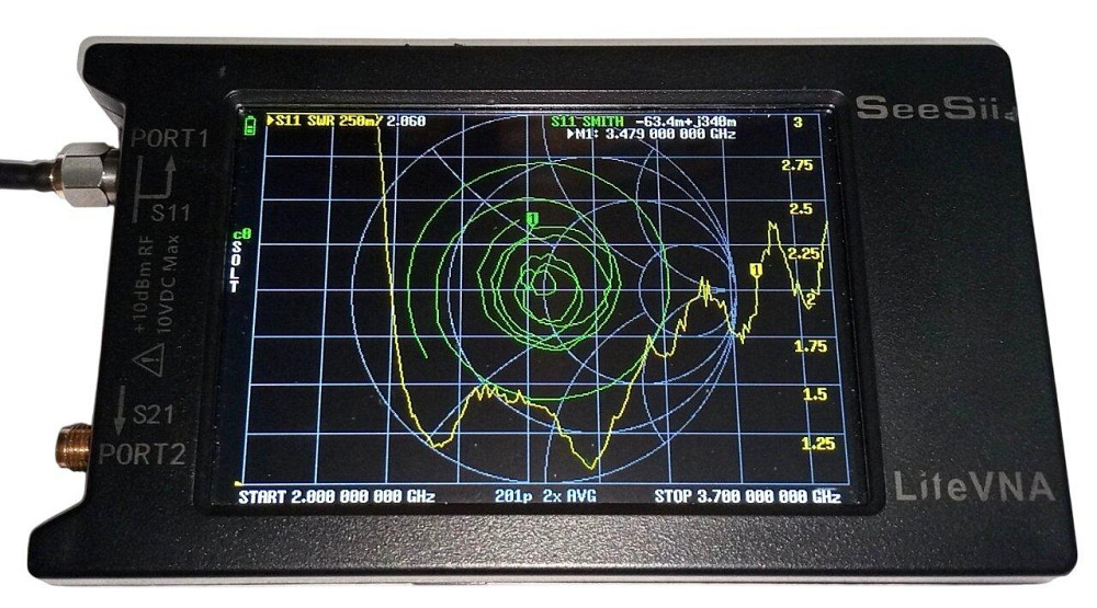 Антенна двухдиапазонная 2390-3470/4560-6300MHz 9dBi, 17.5 см, N-male, водонепроницаемая (10941) Дніпро - зображення 3