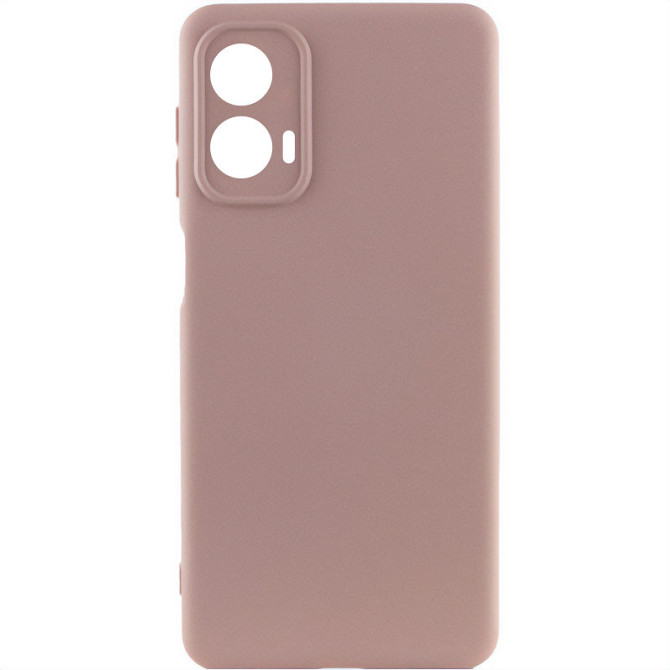 Чехол TPU GETMAN Liquid Silk Full Camera для Motorola Moto G24 Херсон - зображення 1