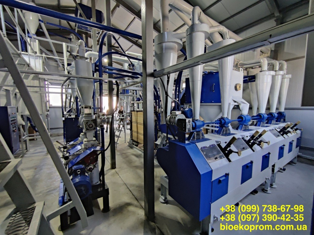 Борошномельний завод від виробника. Продуктивністю 1000 кг. год. «Optima Pro-1000» Полтава - зображення 4