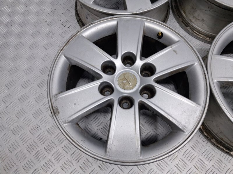 Диски титан комплект R17 Mitsubishi Pajero Wagon 4 3.2 ДИЗЕЛЬ 4M41 2006 (б/у) Київ - зображення 7