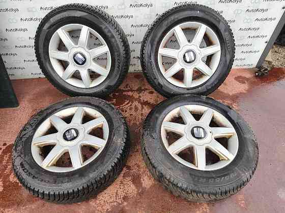 Диск литой с шиной 195/65 R15 Seat Leon 1998-2005 Ковель
