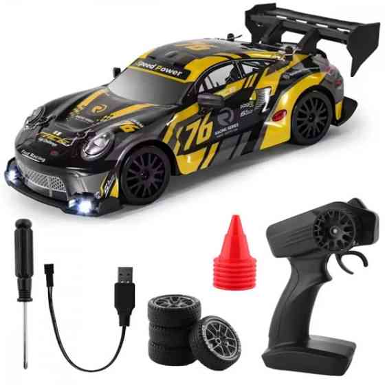 DM Іграшкова машинка для дрифту на радіокеруванні Porsche 911 GT3 R Black Харьков