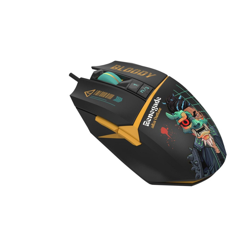 Мышь компьютерная безпроводная Bloody W63 Max Renegade Midnight черная Киев - изображение 7