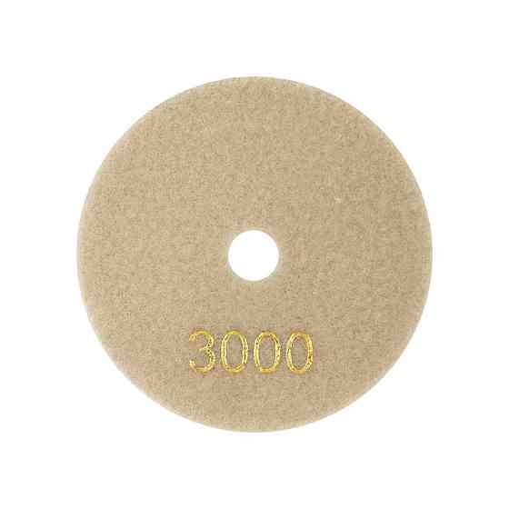 Диск алмазный шлифовальный гибкий GRANITE Ø100 мм P3000 на липучке 1400 об/мин 9-10-300 Харків