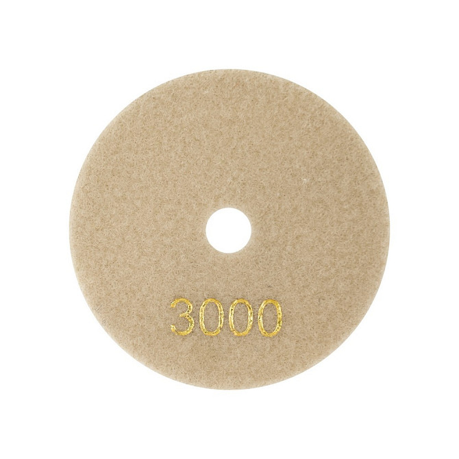 Диск алмазный шлифовальный гибкий GRANITE Ø100 мм P3000 на липучке 1400 об/мин 9-10-300 Харків - зображення 2