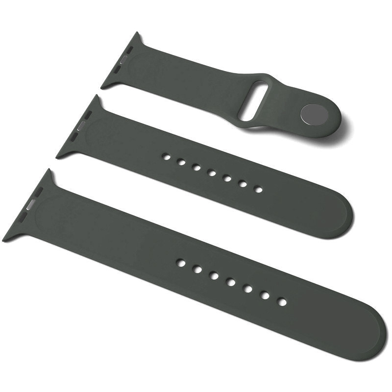 Силиконовый ремешок для Apple Watch Sport Band 42(ser.1-3)/44/45/46/49mm (S/M & M/L) 3pcs Херсон - изображение 1