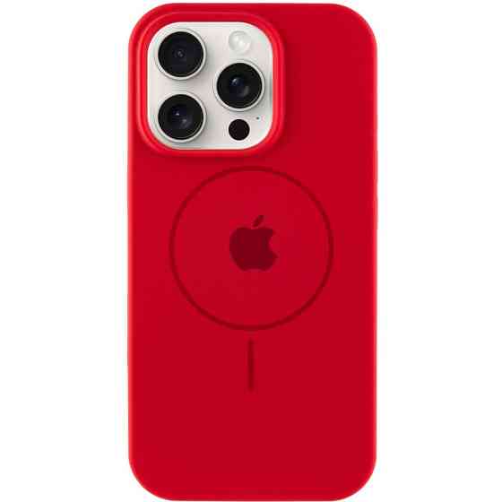 Чехол Silicone Case Full Protective (AA) with MagSafe для Apple iPhone 15 Pro Max (6.7") Херсон