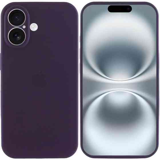 Чехол Silicone Case Full Camera Protective (AA) для Apple iPhone 16 (6.1") Херсон
