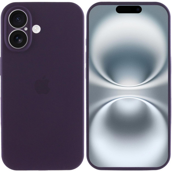 Чехол Silicone Case Full Camera Protective (AA) для Apple iPhone 16 (6.1") Херсон - изображение 3