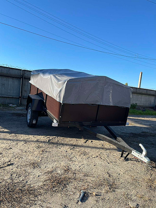 Прицепы по опту,одноосные и двухосные под кат.В,с документам Козелець - зображення 1