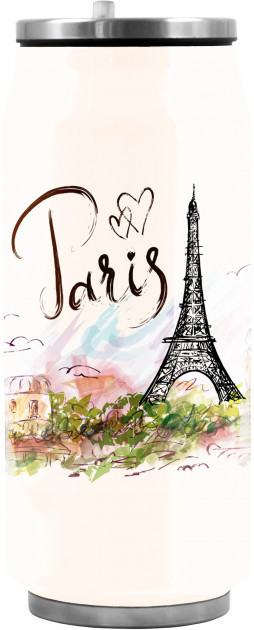 Термокружка Krauff 26-178-073 400 мл біла Київ - зображення 1