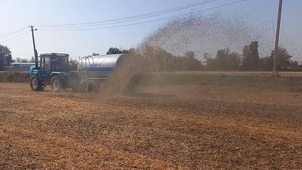Бочка МЖТ-12 навозу з насосом розкидачем та мішалкою Белая Церковь - изображение 4