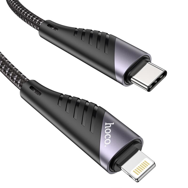 Дата кабель Hoco U95 Freeway 4in1 USB/Type-C to Type-C/Lightning 60W (1.2m) Херсон - зображення 5