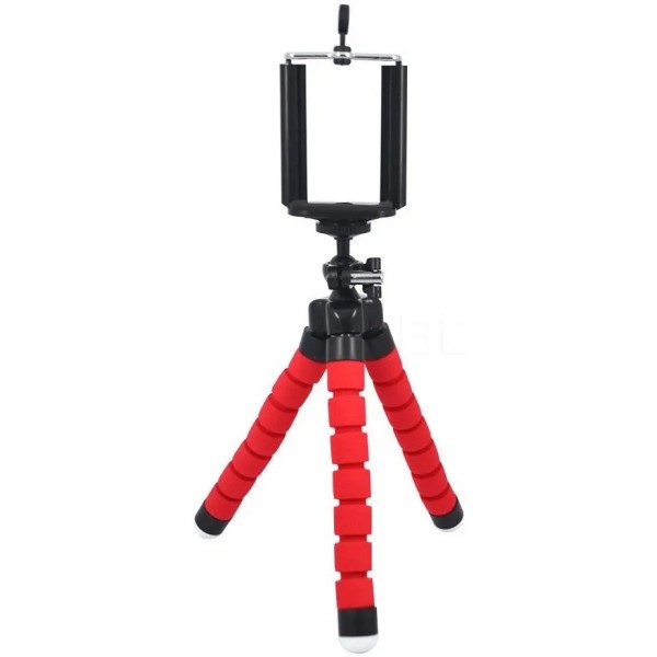 DM Тримач для смартфону гнучкий штатив восьминіг Red Харьков - изображение 2