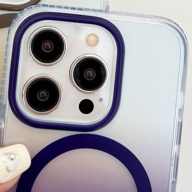 Чехол TPU+PC Shadow with MagSafe для Apple iPhone 14 Pro (6.1") Херсон - зображення 3