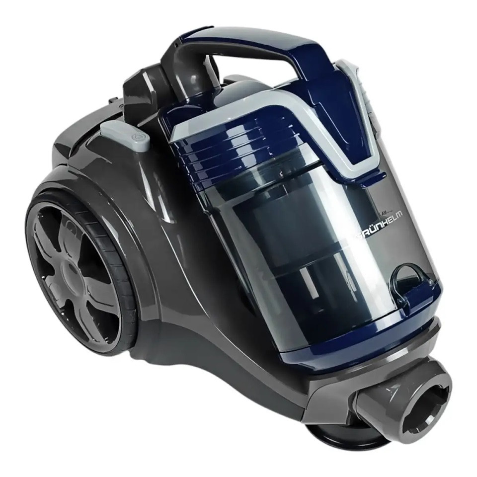 Пылесос контейнерный циклон Grunhelm GBVC-2205 HB 2000 Вт синий Київ - зображення 7