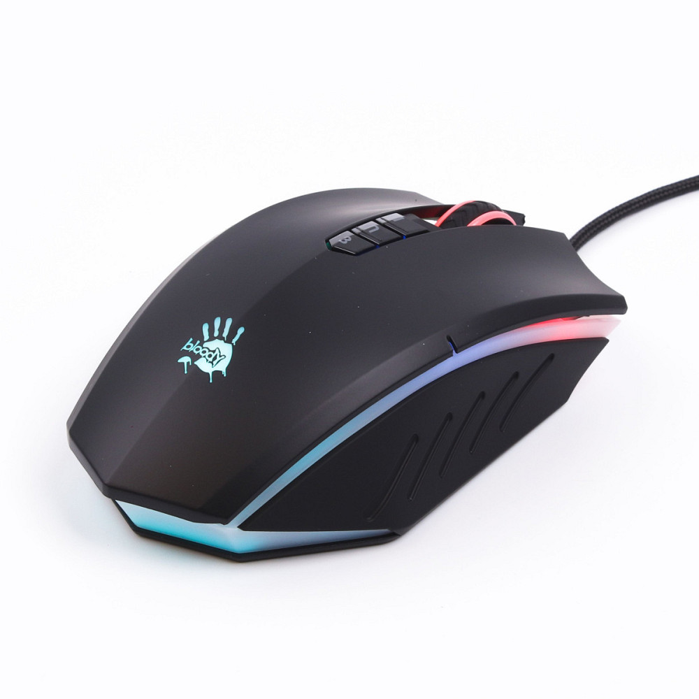 Мышь компьютерная проводная Bloody A70ABloody(MatteBlack) черная матовая Киев - изображение 5