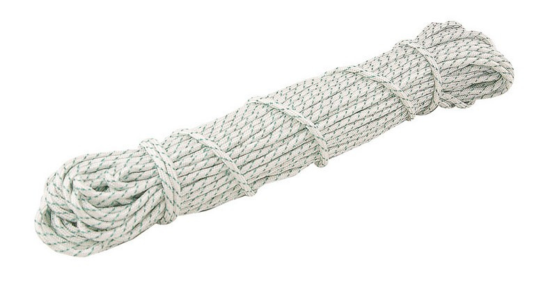 Шнур хозяйственный ГОСПОДАР К-3 Ø3.0 мм 25 м рябой (бело-зеленый) 92-0412 Харьков - изображение 1