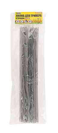 Леска для триммера MASTERTOOL КВАДРАТ АРМИРОВАННЫЙ в отрезках 30 см 2,40 мм набор 50 шт 19-1316 Харків