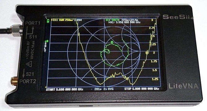 Антенна 2350-2570MHz 12dBi/5700-5960MHz 3dBi, до 15W Yagi FPV, SMA-female (10546/1) Днепр - изображение 5