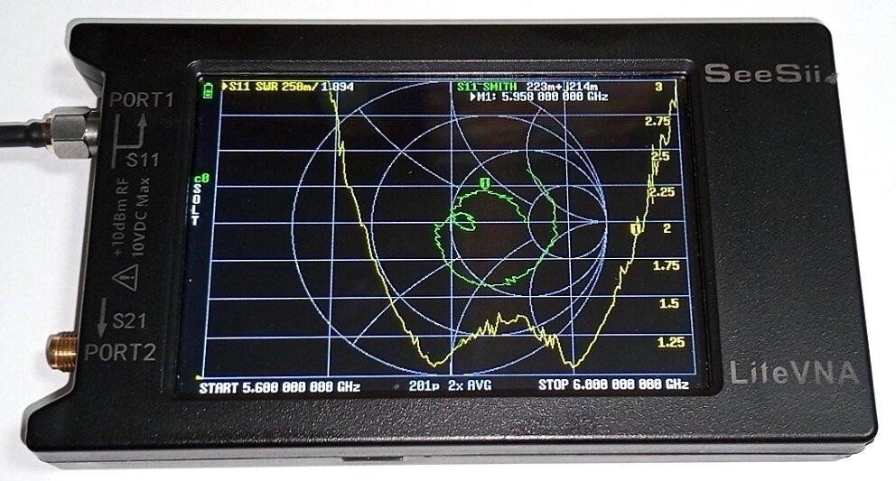 Антенна 2350-2570MHz 12dBi/5700-5960MHz 3dBi, до 15W Yagi FPV, SMA-female (10546/1) Дніпро - зображення 5