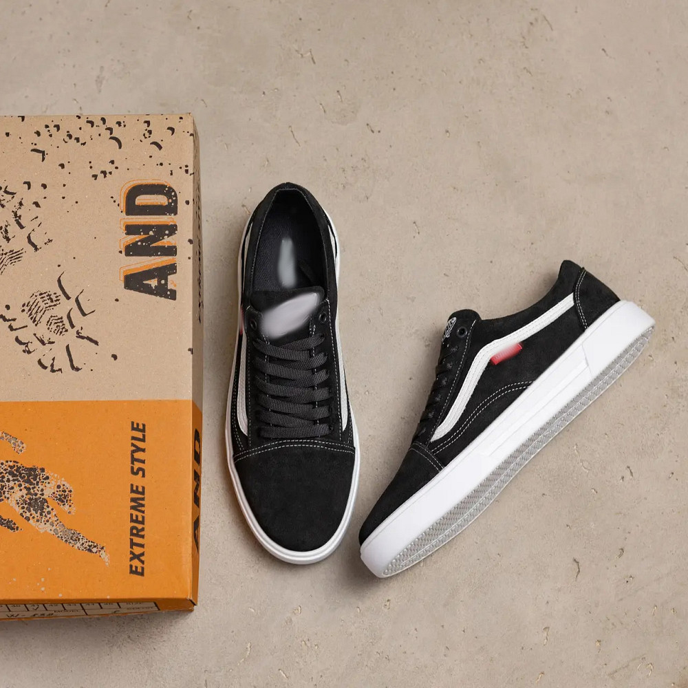 Мужские кожаные кеды  Black Київ - зображення 7