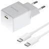 СЗУ Baseus Palm Fast Charger 20W (1USB-C) + кабель Type-C to Type-C (P10111602) Херсон