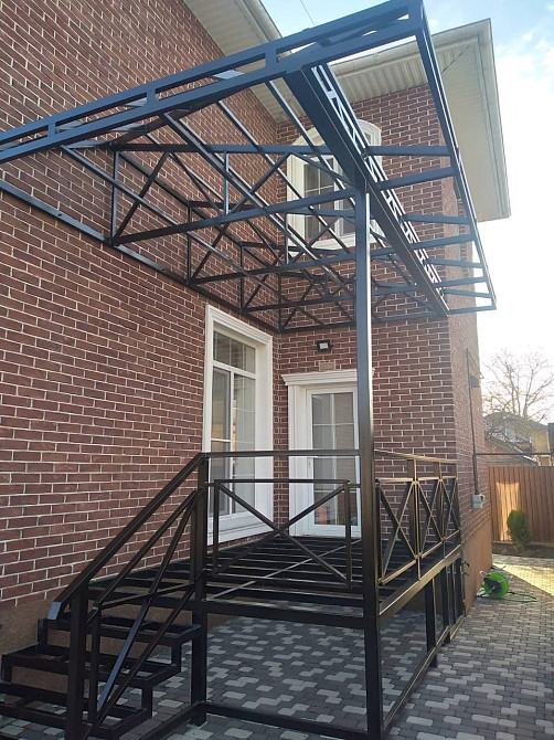 Виготовлення козирків над дверима Рівне - зображення 1