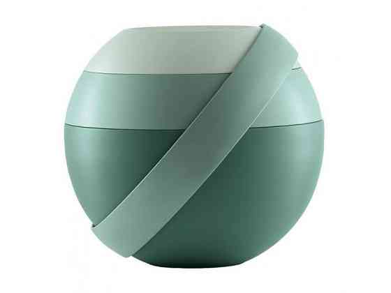 Ланч бокс з акумулятором холоду і столовими приладами Guzzini 100100163 зелений Київ