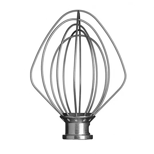 Насадка-венчик для чаши KitchenAid 5KSMBL6W серая Київ - зображення 1