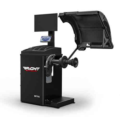 Балансировочный станок автомат (LCD дисплей, автоввод 3-х параметров колеса) BRIGHT CB75S 220V Харків