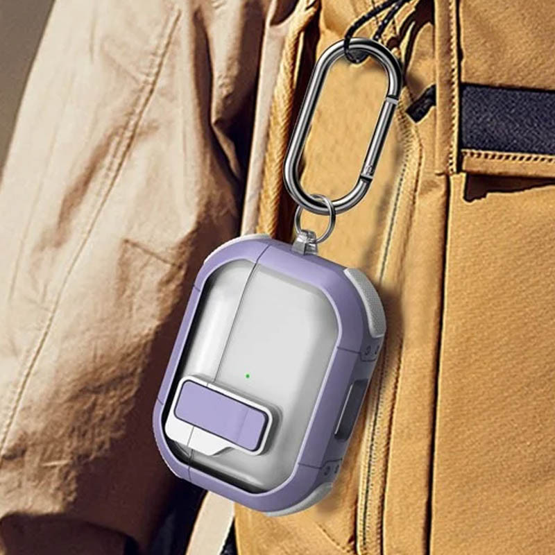 Футляр противоударный Locking Button для наушников Airpods Pro Херсон - изображение 6