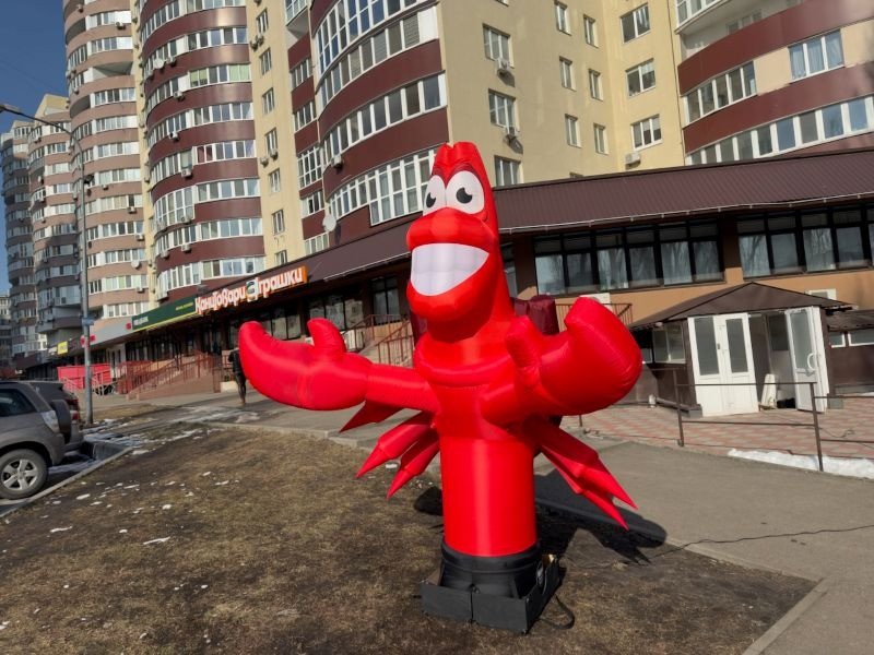 Зазивало надувна реклама для торгівлі, спорту, розваг. 3.4 метри Киев - изображение 9