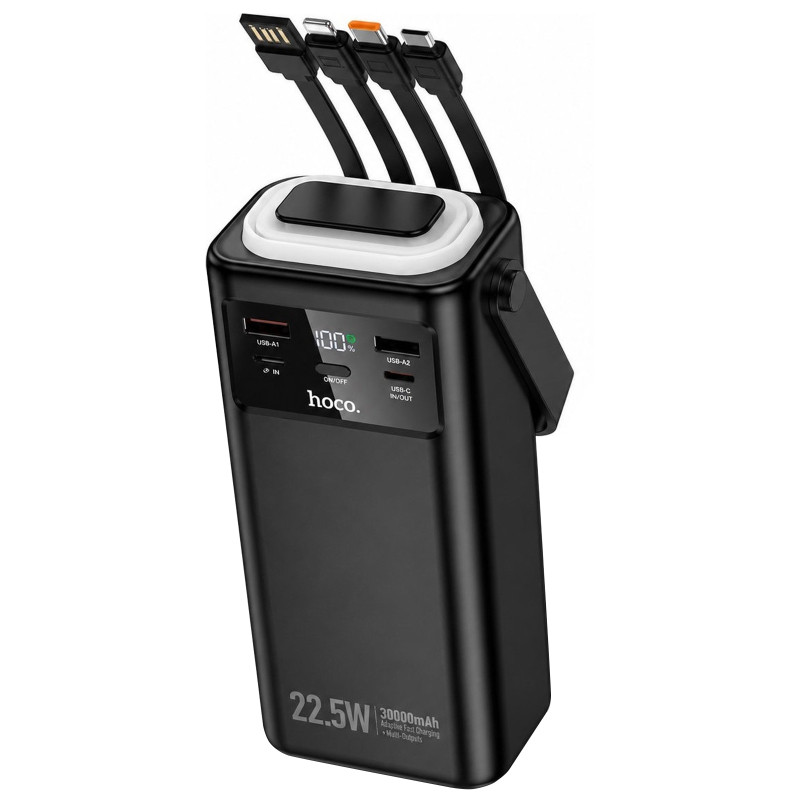 Портативное ЗУ Power Bank Hoco EJ65 High 22.5W+PD20W with cable 30000 mAh Херсон - изображение 1