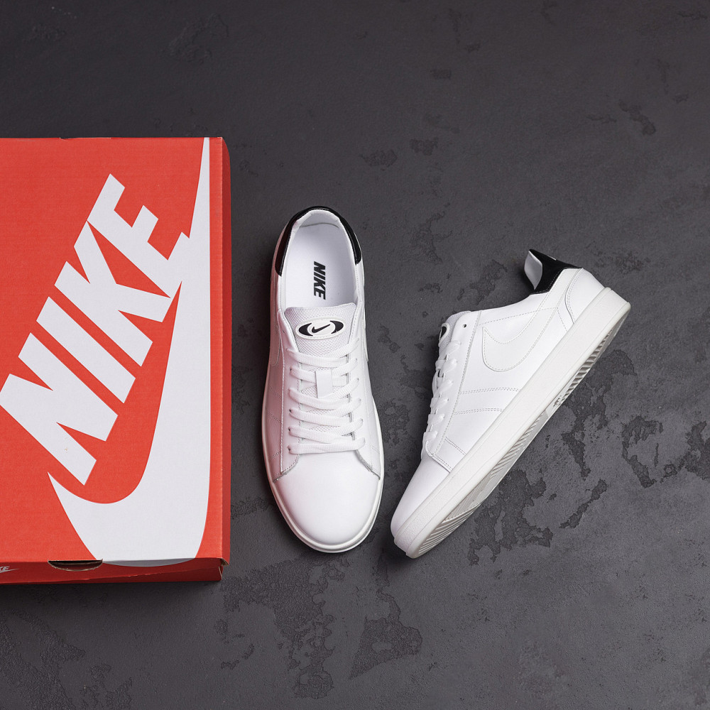 Мужские кожаные кеды  White Київ - зображення 10