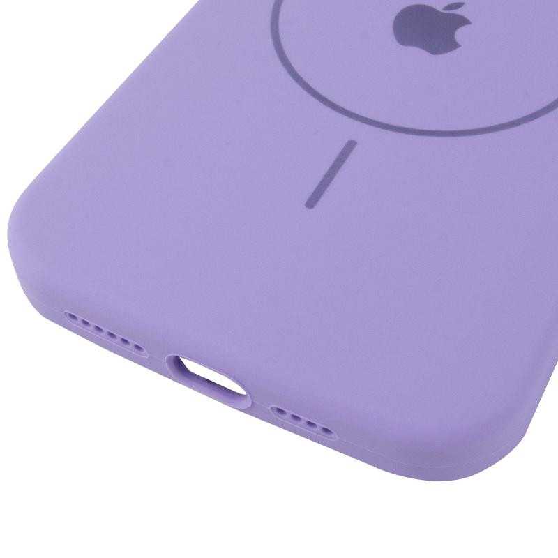 Чехол Silicone Case Full Protective (AA) V2 with MagSafe для Apple iPhone 12 Pro / 12 (6.1") Херсон - зображення 6