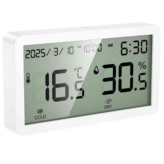 Электронный термогигрометр + часы Hoco HX42 Indoor Херсон