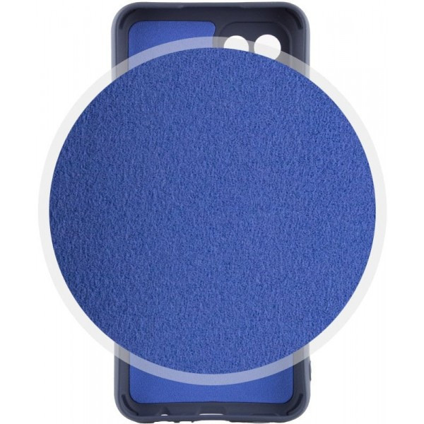 Silicone Cover Lakshmi Full Camera для Samsung A04e A042/M04 M045/F04 E045 Midnight Blue (Код товару Харьков - изображение 4