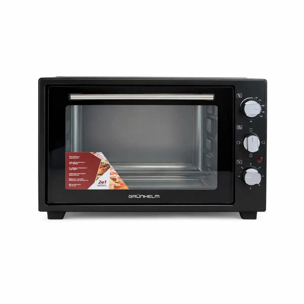 Печь электрическая Grunhelm GNM42AB 42 л 2000 Вт черная Киев - изображение 2